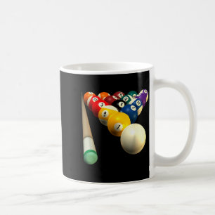 8-Ball Ol Team S für Bar League Schützen Kaffeetasse