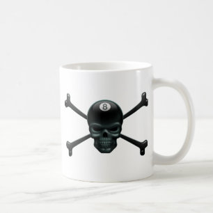 8 Ball Pirat Kaffeetasse