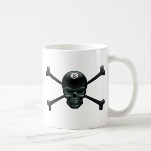 8 Ball Pirat Kaffeetasse (Rechts)