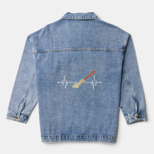 8 Ball Player Billiard Vater wie ein normaler Vate Jeansjacke