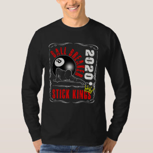 8 Ball Pool Billard Stock König Spieler Tee 1