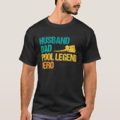 8 ball pool billiard for a Pool Husband T-Shirt (Vorderseite)