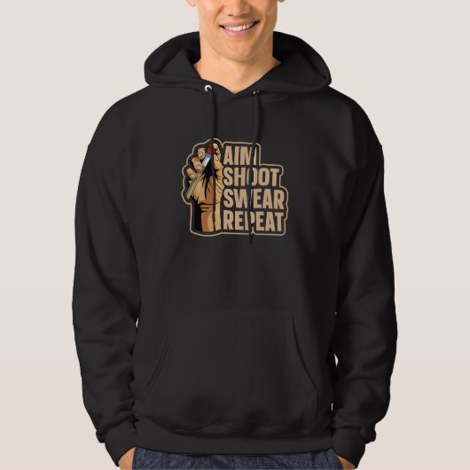 8 ball pool billiard Quote for a Pool player 1 Hoodie (Vorderseite)