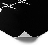 8-Ball Pool Billiards - Pool Billiard Herzschlag E Poster (Ecke)