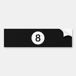 8 Ball Pool Hall T-Shirts, Shark Lover Geschenk Autoaufkleber