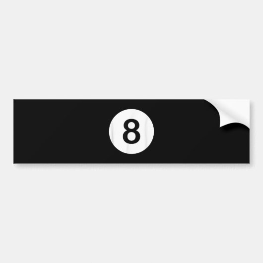 8 Ball Pool Hall T-Shirts, Shark Lover Geschenk Autoaufkleber (Vorne)