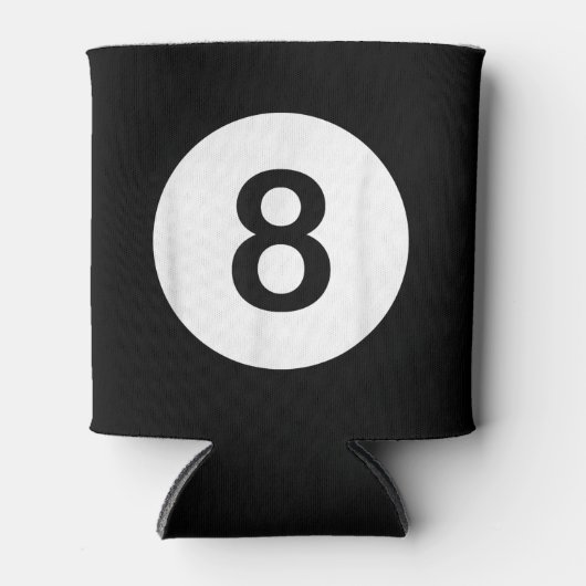 8 Ball Pool Hall T-Shirts, Shark Lover Geschenk Dosenkühler (Vorderseite)