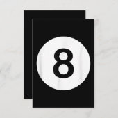 8 Ball Pool Hall T-Shirts, Shark Lover Geschenk Einladung (Vorne/Hinten)