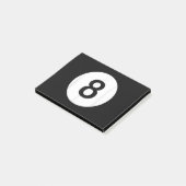 8 Ball Pool Hall T-Shirts, Shark Lover Geschenk Post-it Klebezettel (angewinkelt)