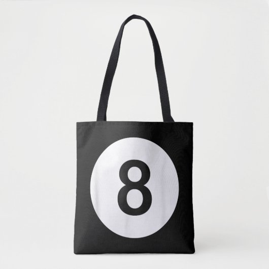8 Ball Pool Hall T-Shirts, Shark Lover Geschenk Tasche (Vorderseite)