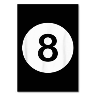 8 Ball Pool Hall T-Shirts, Shark Lover Geschenk Tischnummer