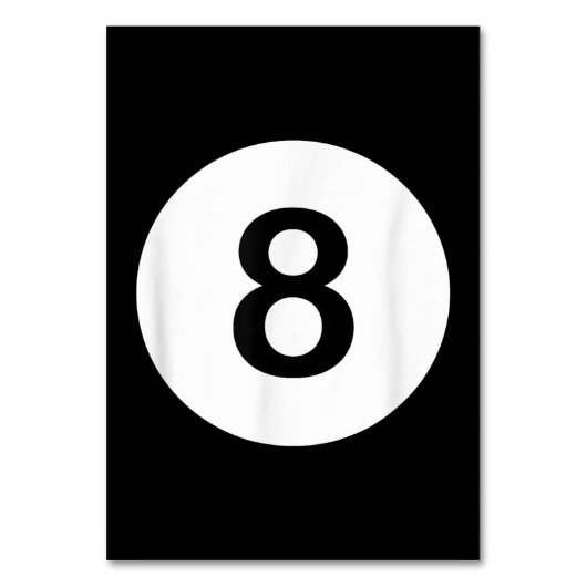 8 Ball Pool Hall T-Shirts, Shark Lover Geschenk Tischnummer (Vorderseite)