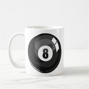 8 Ball-Pool Kaffeetasse
