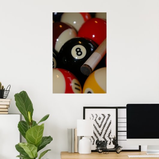8 Ball Poster (Heimbüro)
