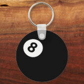 8 Ball Schlüsselanhänger (Vorderseite)