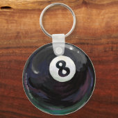 8 Ball Schlüsselanhänger (Vorderseite)