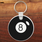 8 Ball Schlüsselanhänger (Vorderseite)