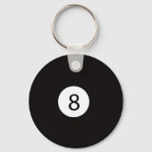 8 Ball Schlüsselanhänger (Rückseite)