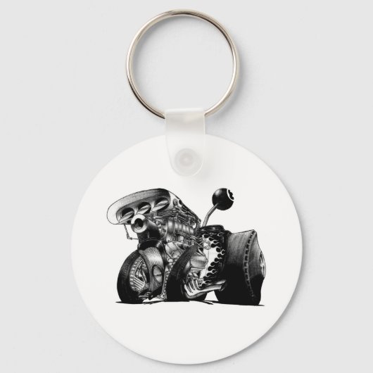 8 Ball Schlüsselanhänger (Vorderseite)