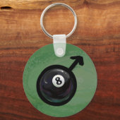 8 Ball Schlüsselanhänger (Vorderseite)