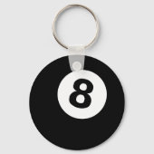 8-Ball-Schlüsselanhänger Schlüsselanhänger (Vorderseite)