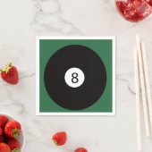 8 Ball Serviette (Beispiel)