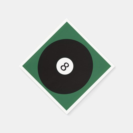 8 Ball Serviette (Ecke)
