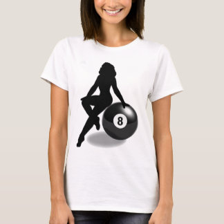 8 Ball-Silhouette T-Shirt