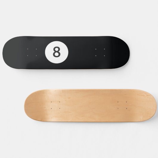 8 Ball-Skateboard Skateboard (Horizontal)