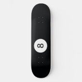 8 Ball-Skateboard Skateboard (Vorderseite)