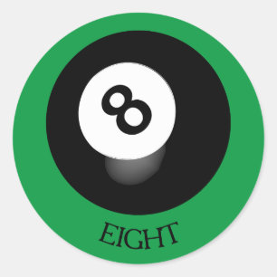 8 Ball Sticker