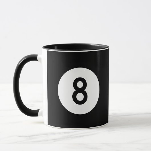 8 Ball Tasse (Links)