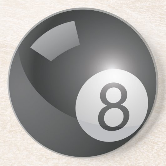 8 Ball-Untersetzer Untersetzer (Vorne)