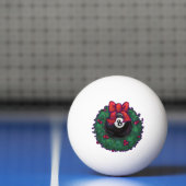 8 Ball-WeihnachtsKranz-Grün Tischtennisball (Netto)