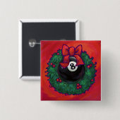 8 Ball Weihnachtsrad Red Button (Vorne & Hinten)