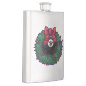 8 Ball Weihnachtsrad Red Flachmann (Rechts)