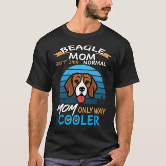 8 Beagle-Mama-Kühler T-Shirt