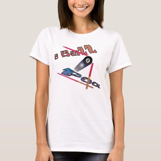 8 Becken T-Shirt (Vorderseite)