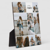 8 Benutzerdefinierte Fotocollage Beste Mutter über Fotoplatte (Seite)