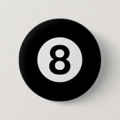8 Billard Billard Billard Billard Tischkostüme Ach Button (Vorderseite)