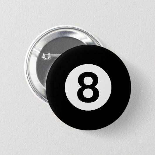 8 Billard Billard Billard Billard Tischkostüme Ach Button (Vorne & Hinten)