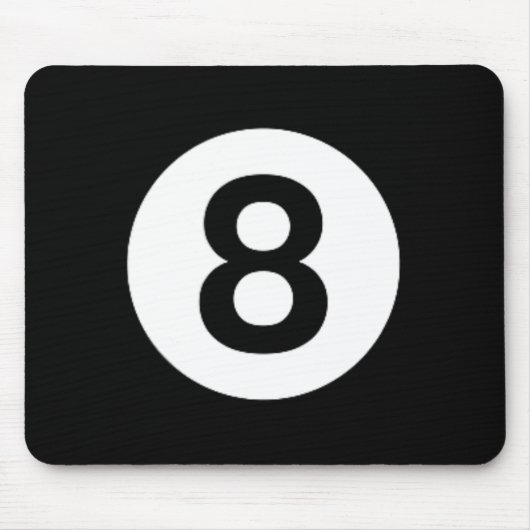 8 Billard Billard Billard Billard Tischkostüme Ach Mousepad (Vorne)