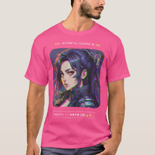8-Bit Anime japanische Cyberpunk Streetwear Art To T-Shirt