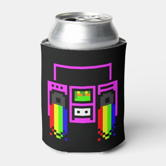 8 Bit Boom Box Dosenkühler (Kanne Vorderseite)