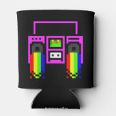 8 Bit Boom Box Dosenkühler (Rückseite)