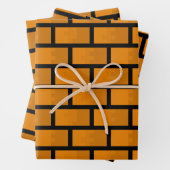 8 Bit-Brillenwand Geschenkpapier Set (Beispiel)