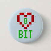 8 Bit Button (Vorderseite)