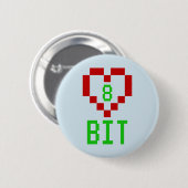 8 Bit Button (Vorne & Hinten)