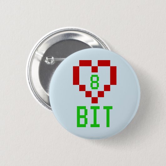 8 Bit Button (Vorne & Hinten)