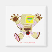 8 Bit Buzz v1.0 Magnet (Vorne)